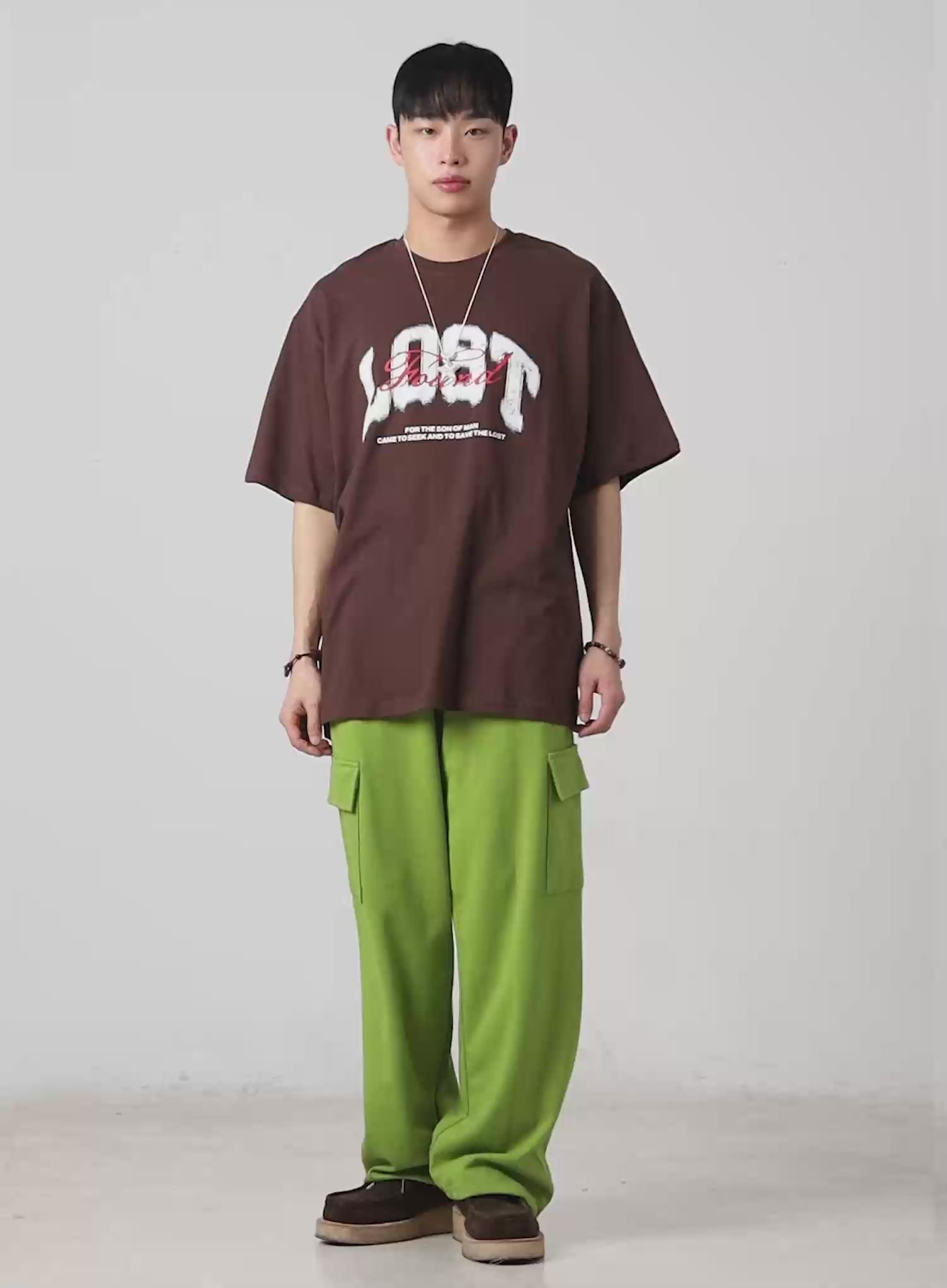 Men's Casual Crewneck Graphic Tee IA501