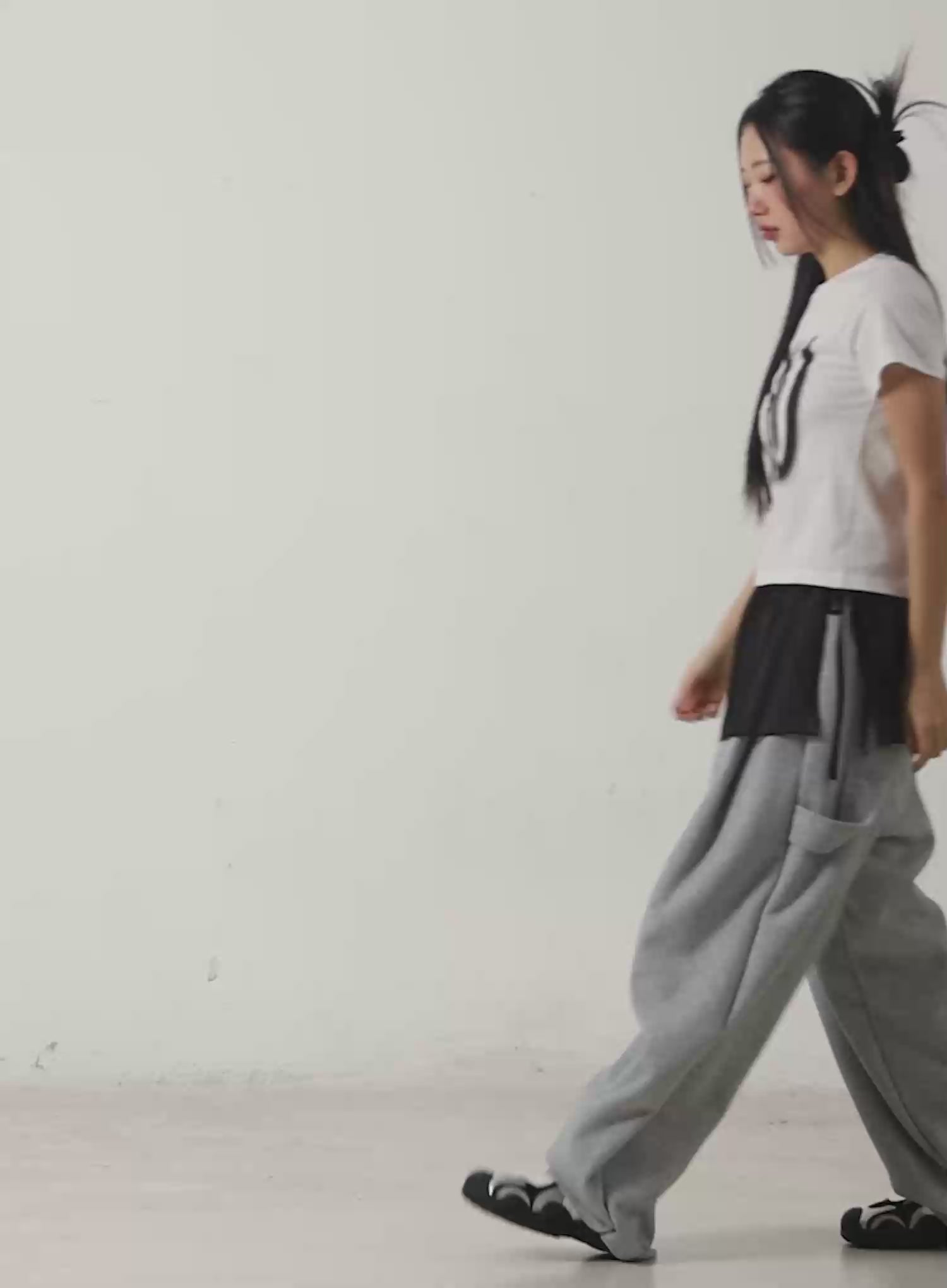 Echo Lettering Crop Tee CJ530