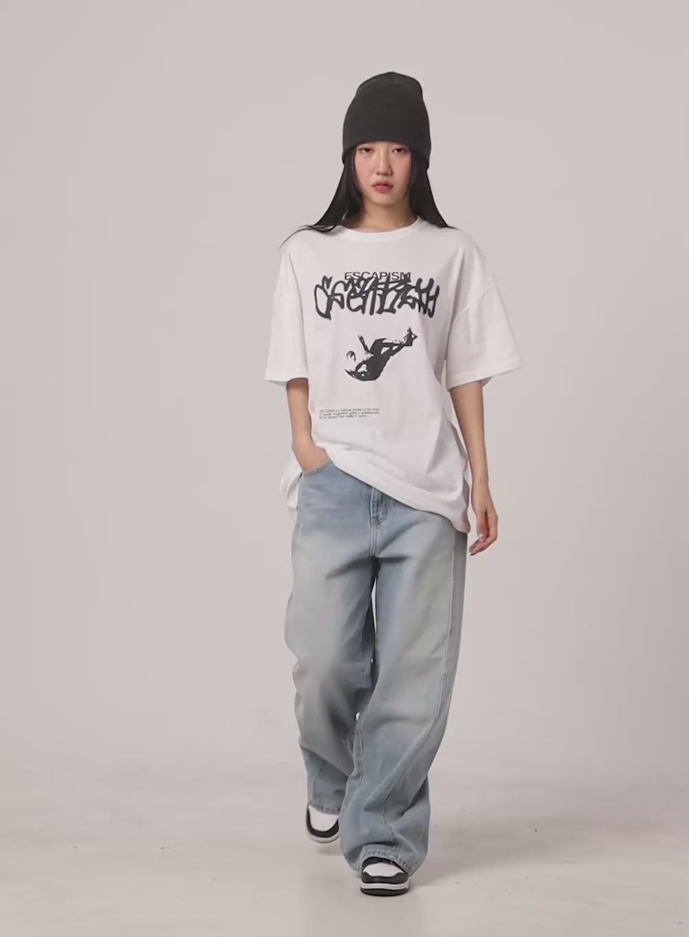 Graphic Oversized T-Shirt CY423