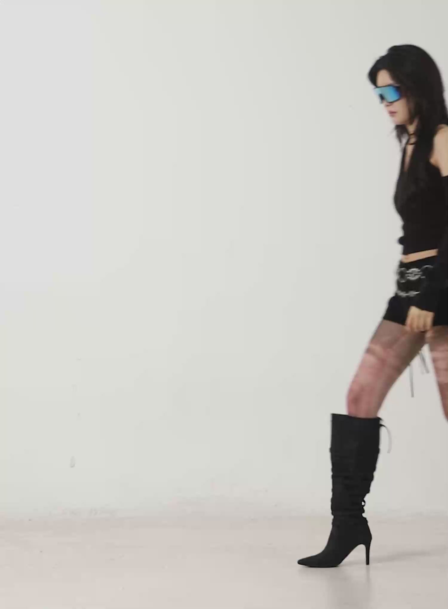 Trendy Corduroy Low-Rise Shorts CN528