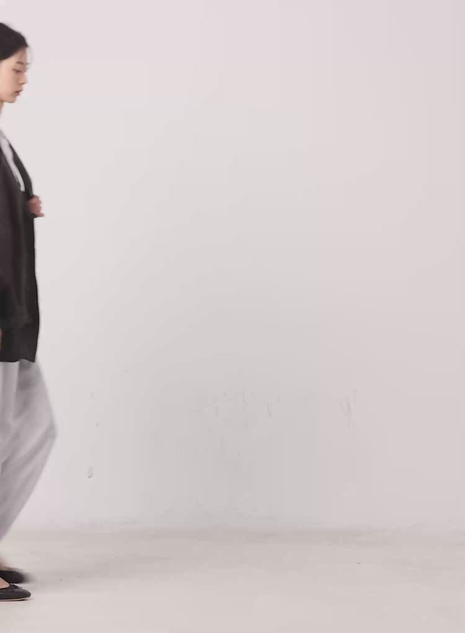 Ribbed Oversized Cardigan IS516