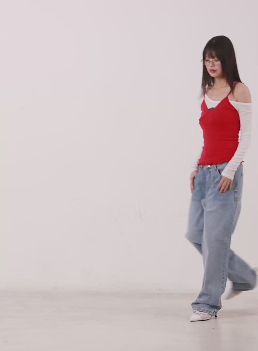 Frill Hem Cami Top CM525