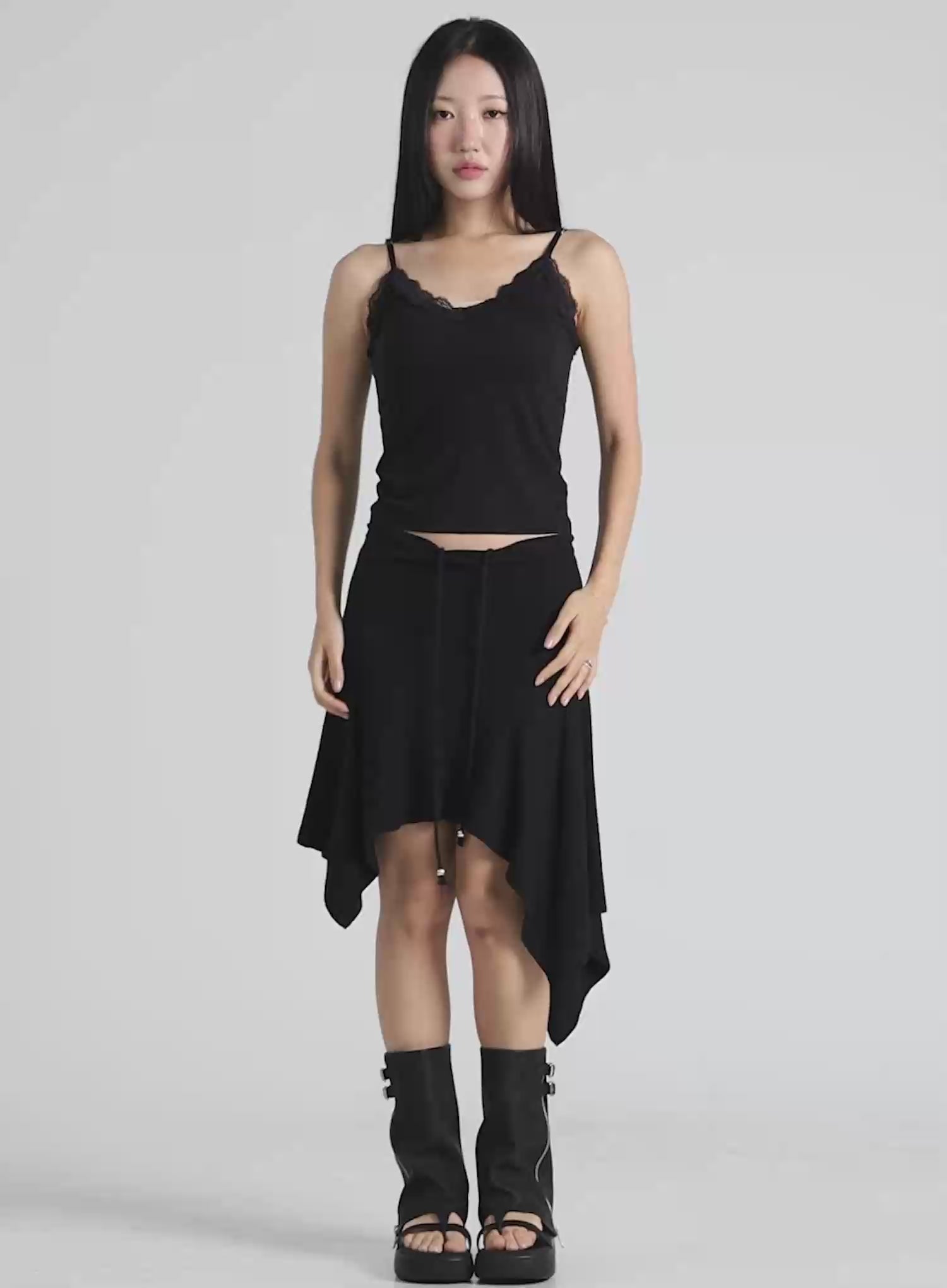 Lace Trim Camisole Top CU512