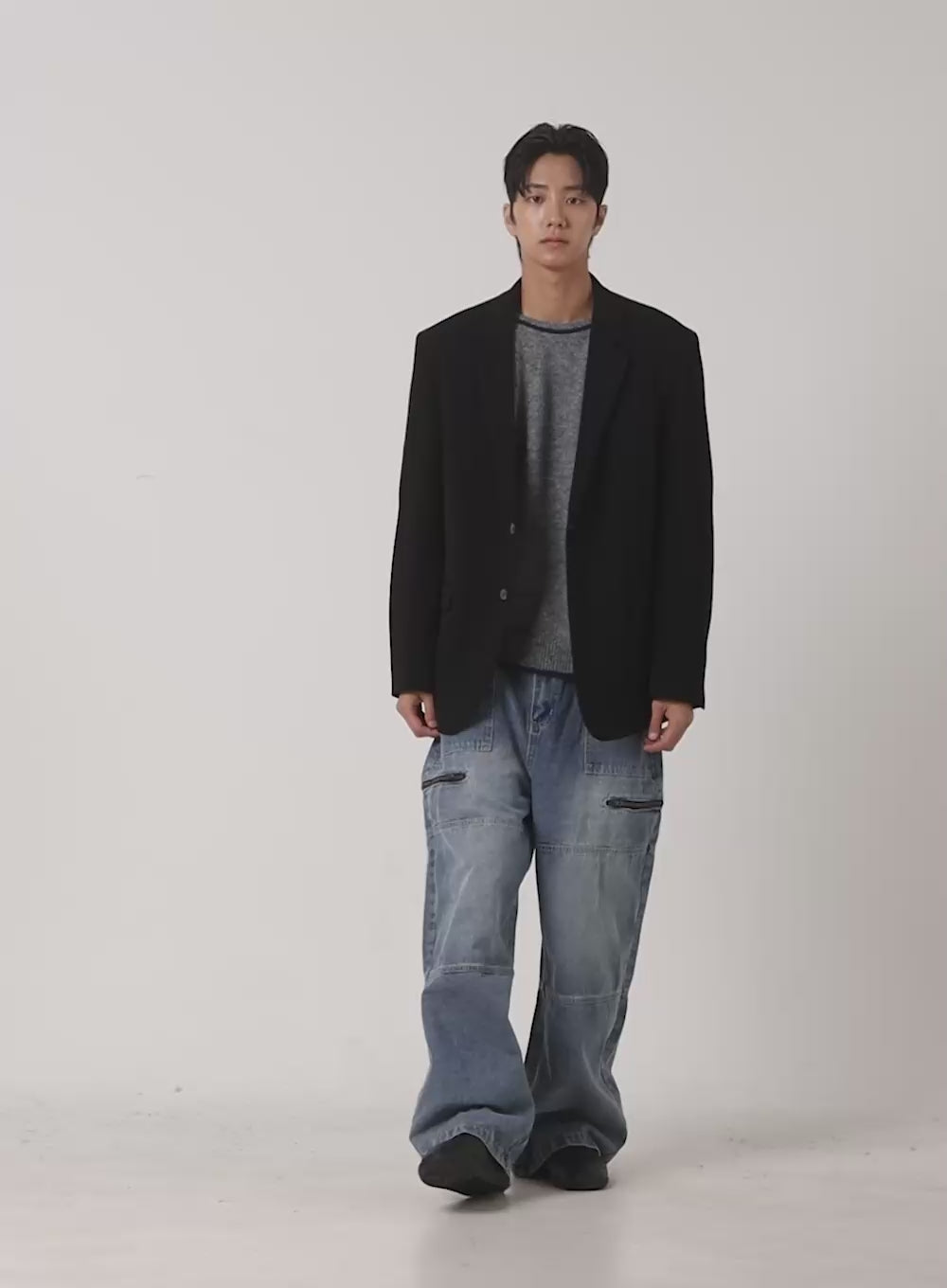 Men's Oversized Blazer ID406