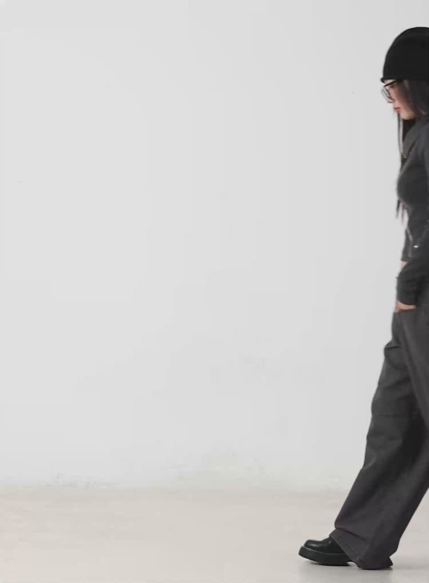 Wide Leg Cargo Pants CM511