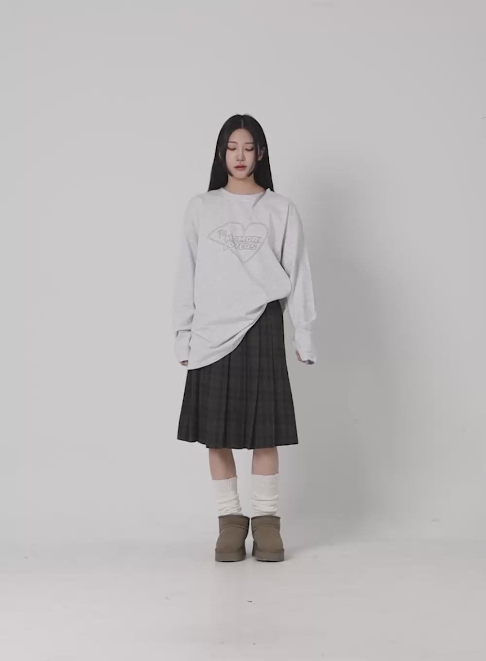 Oversized Graphic Long Sleeve CN328