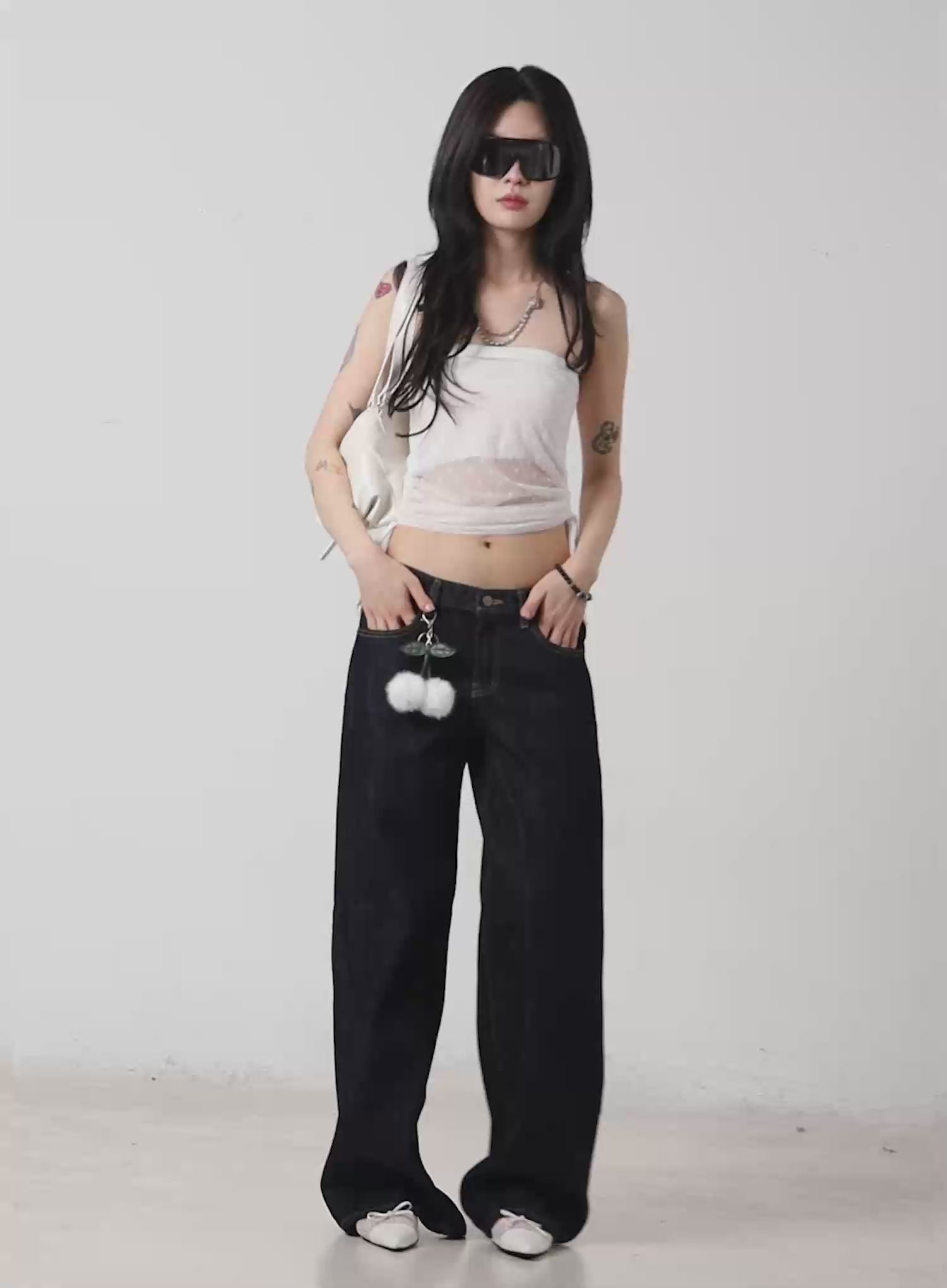 Aleia Dark Washed Jeans CA506