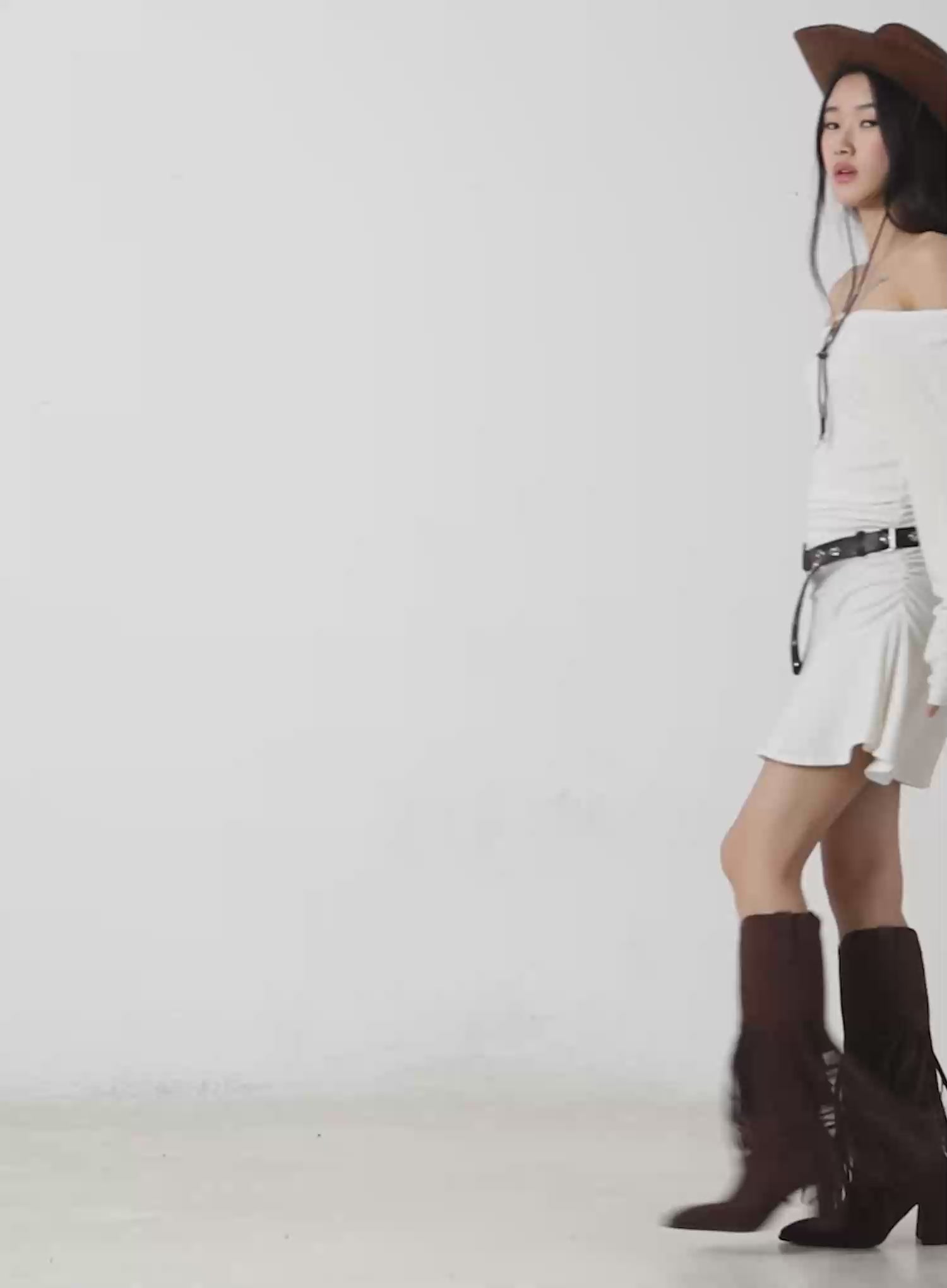 Studded Grommet Ring Belt IM506