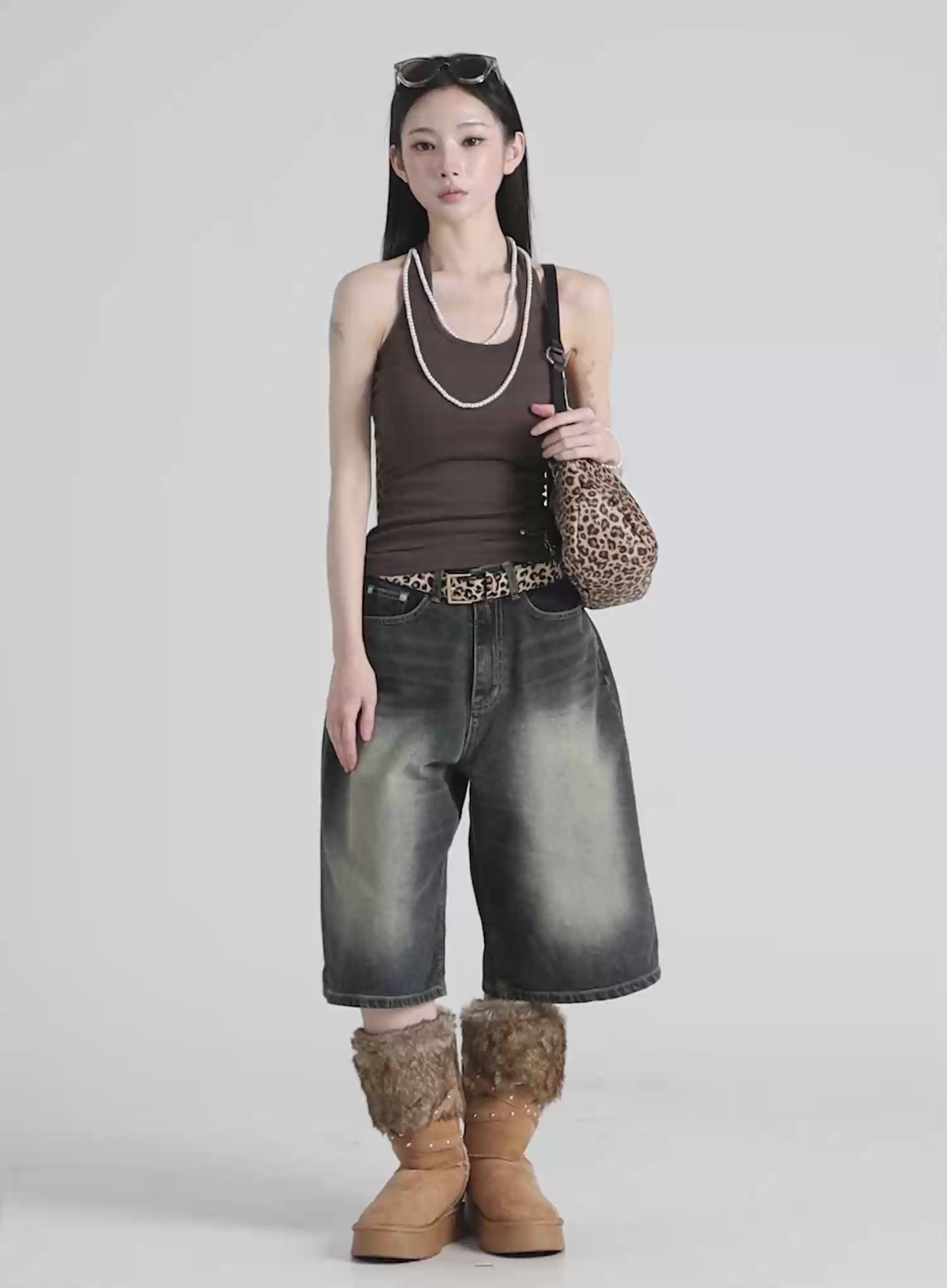 Vintage Wash Jorts IU512