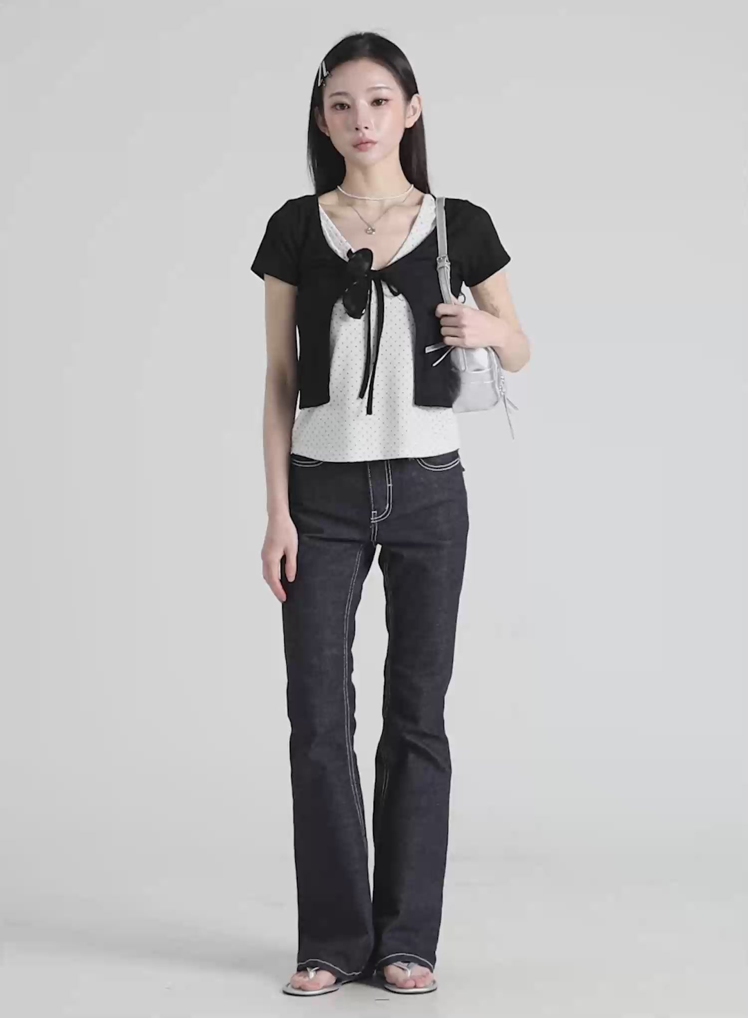 Elian No-Fade Bootcut Flared Jeans IU512