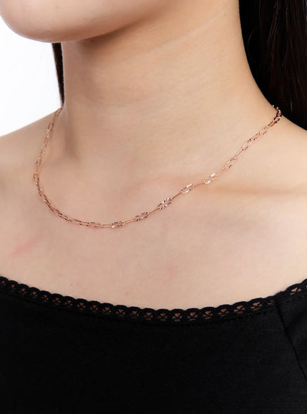 sora-shine-necklace-iu527 / Rose gold