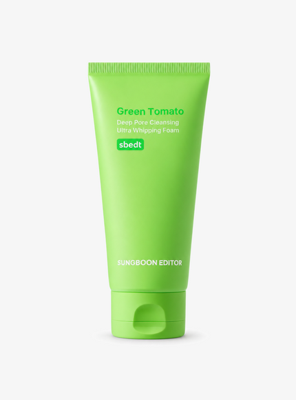 Green Tomato Deep Pore Cleansing Ultra Whipping Foam (120g)
