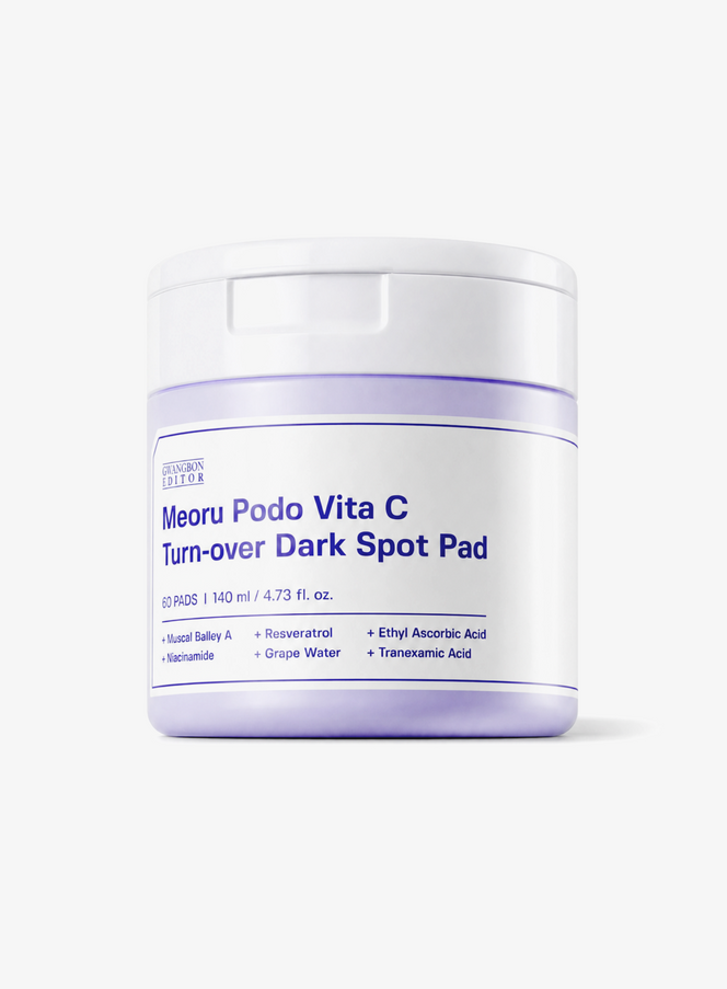 Meoru Podo Vita C Turn-over Dark Spots Pad (60pcs)