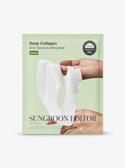 Deep Collagen Cica Teatree Soothing Mask (37g, 1ea)