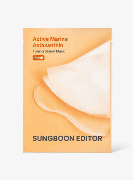 Active Marine Astaxanthin Toning Serum Mask (23ml, 1ea)
