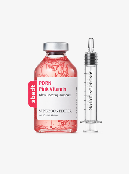 PDRN Pink Vitamin Glow Boosting Ampoule (40ml)