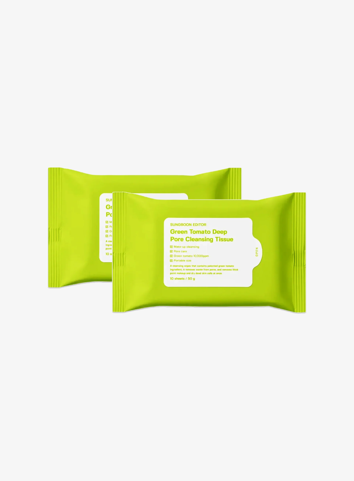 Green Tomato Deep Pore Cleansing Tissue Duo Set (50g*2ea)