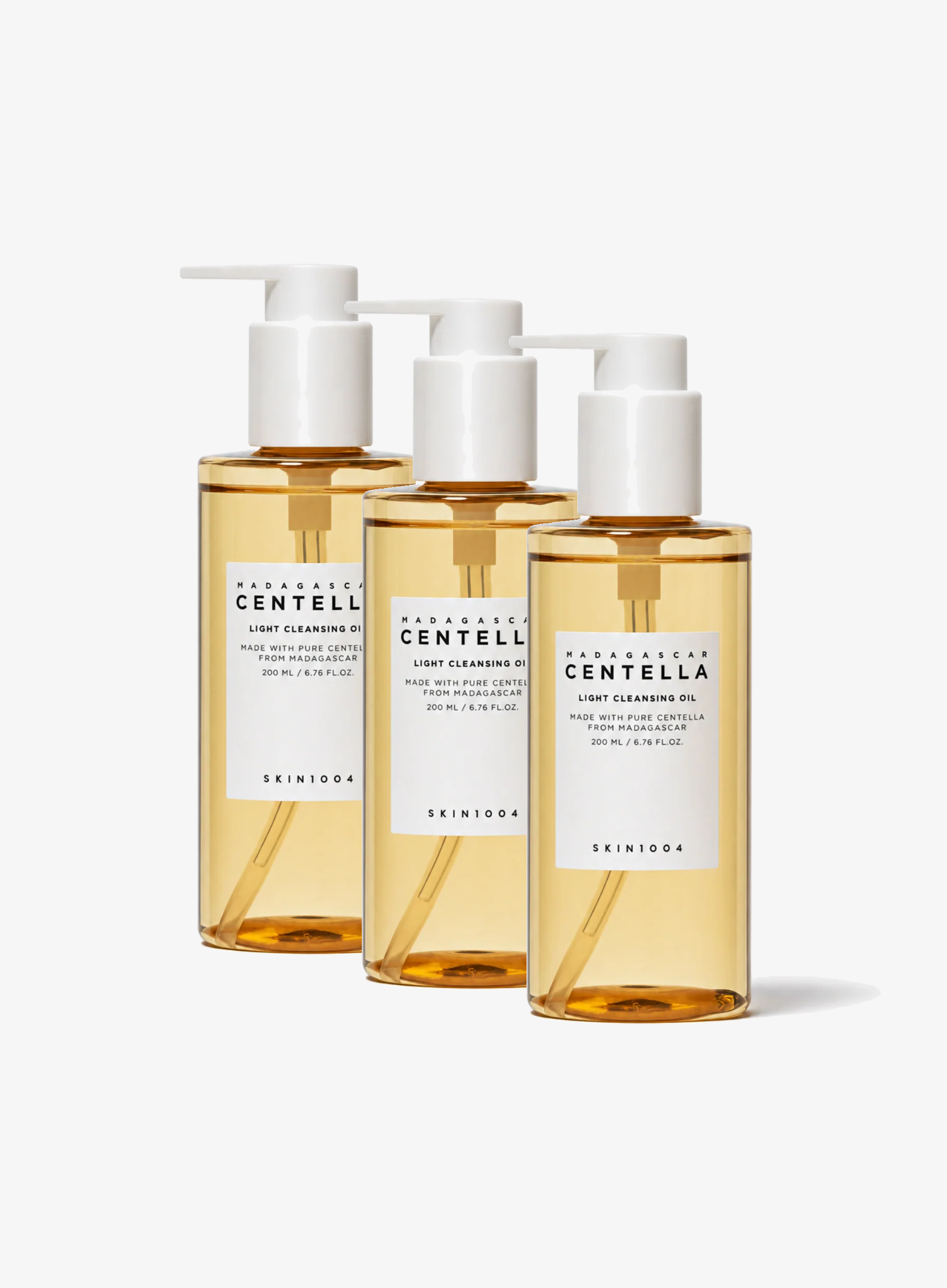 Madagascar Centella Light Cleansing Oil Trio Set (200ml*3ea)