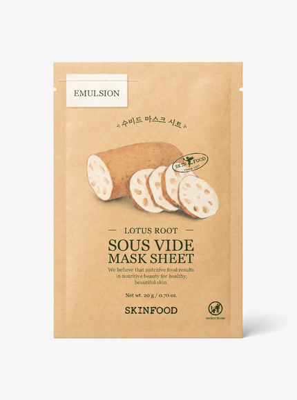 Sous Vide Mask Sheet - Lotus Root (20g)