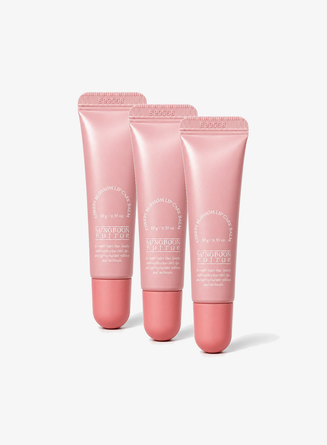 Honey Blossom Lip Care Balm Trio Set (10g*3ea)