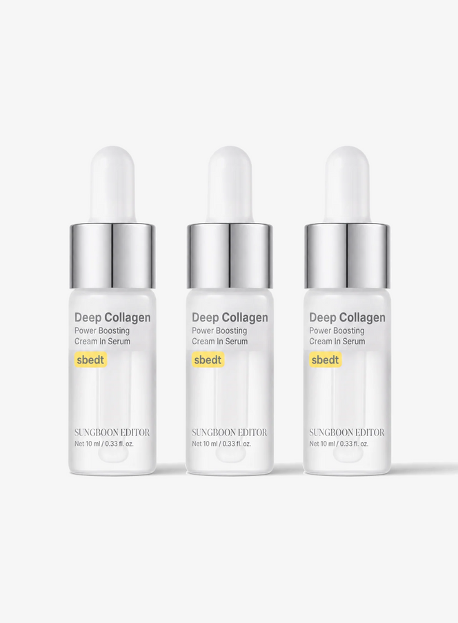 Deep Collagen Power Boosting Cream In Serum Trio Set (10ml*3ea)