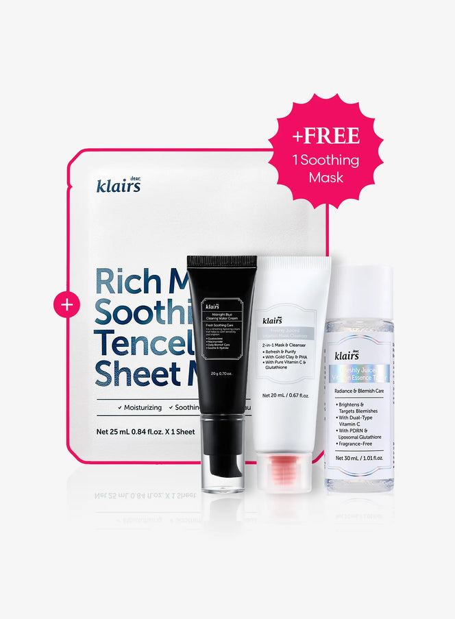 Dear, Klairs Glow & Soothe Mini Starter Kit