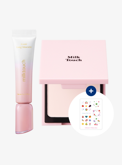 Iconic Long Mascara & Blurring Pact Set