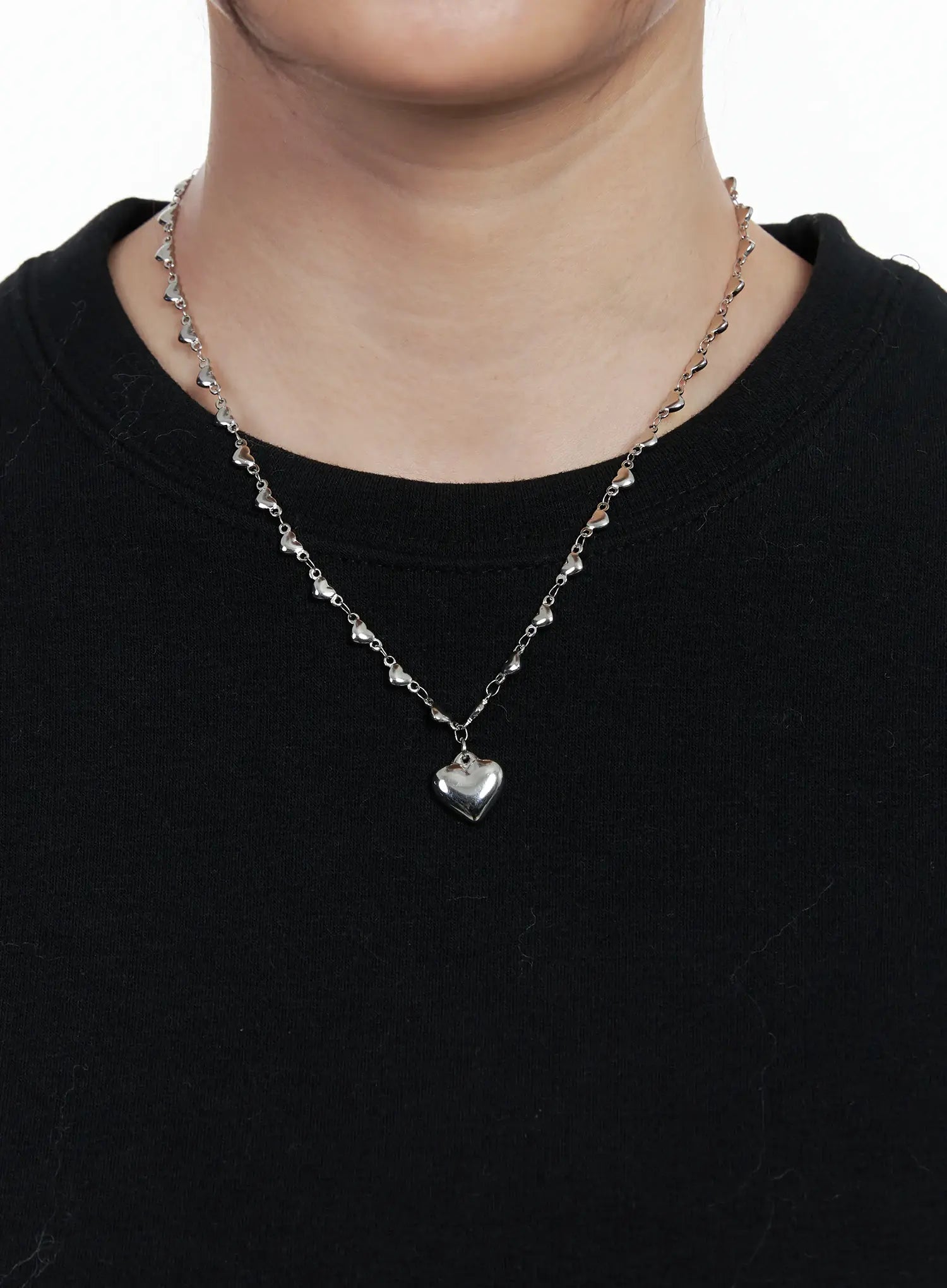Heart Charm Necklace IN514
