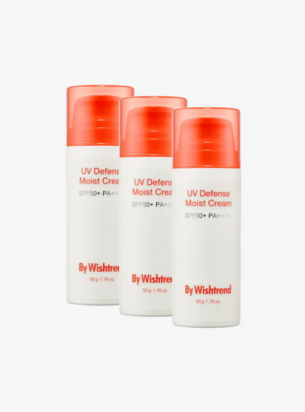 UV Defense Moist Cream SPF50+ PA++++ Trio Set (50g*3ea)