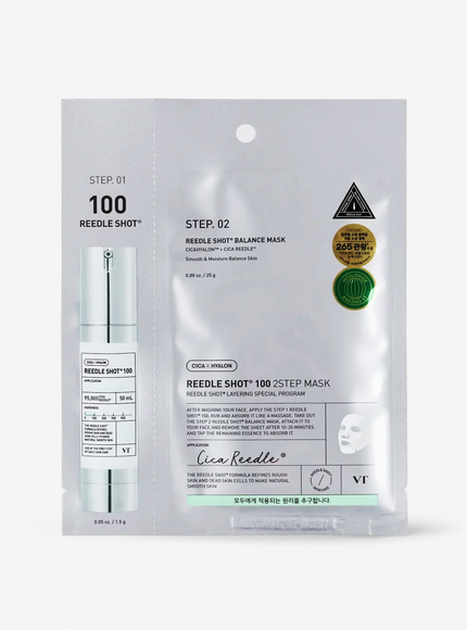 Reedle Shot 100 2-Step Mask (1.5g + 25g)