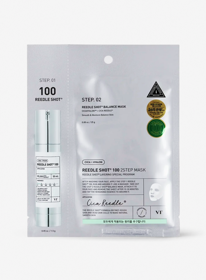 Reedle Shot 100 2-Step Mask (1.5g + 25g)