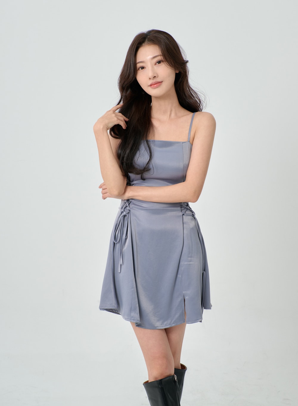 lleo satin mini dress Danielle Guizio Lleo Satin Mini Dress by Danielle Guizio