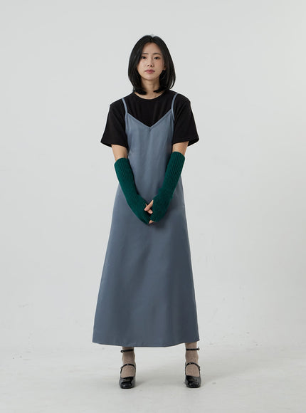 兩帶人造皮跟鞋 OD09