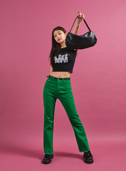 Dalmation 短款 T 卹 CY17