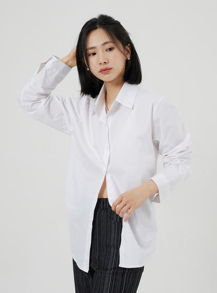 Basic Button Shirt OF315