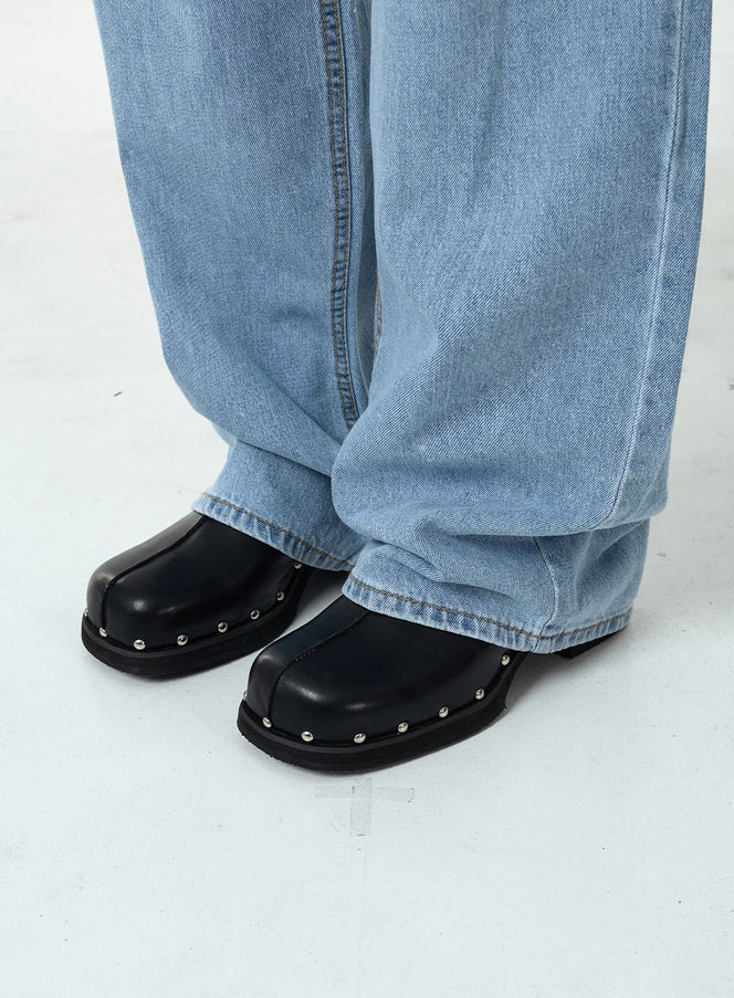 Squared Heel Clogs CG05