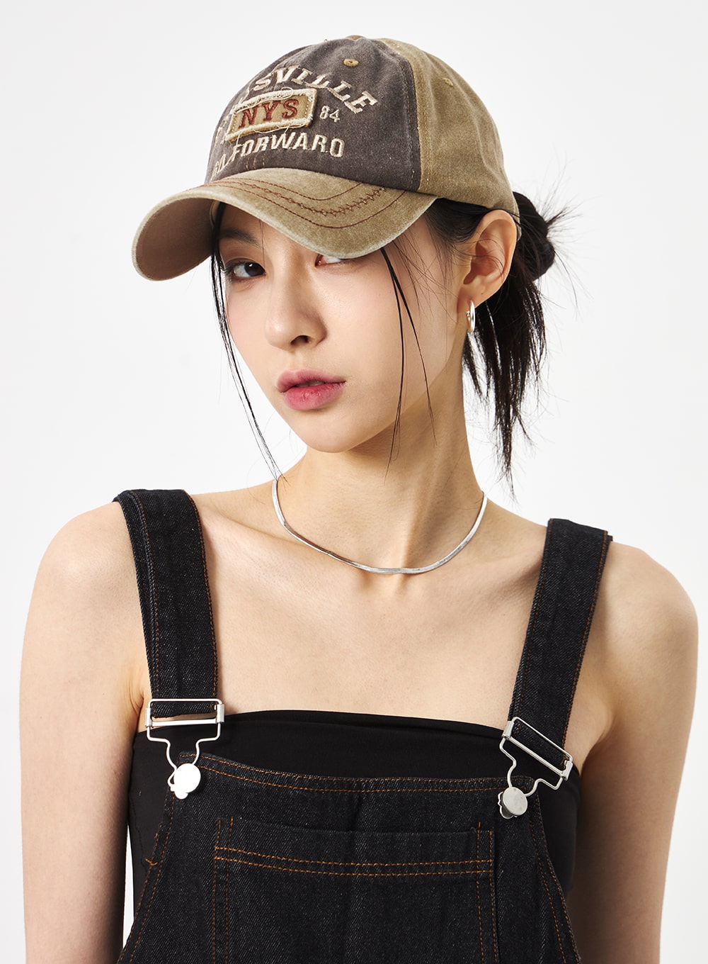 Graphic Baseball Cap CA311 Korean Women's Fashion LEWKIN