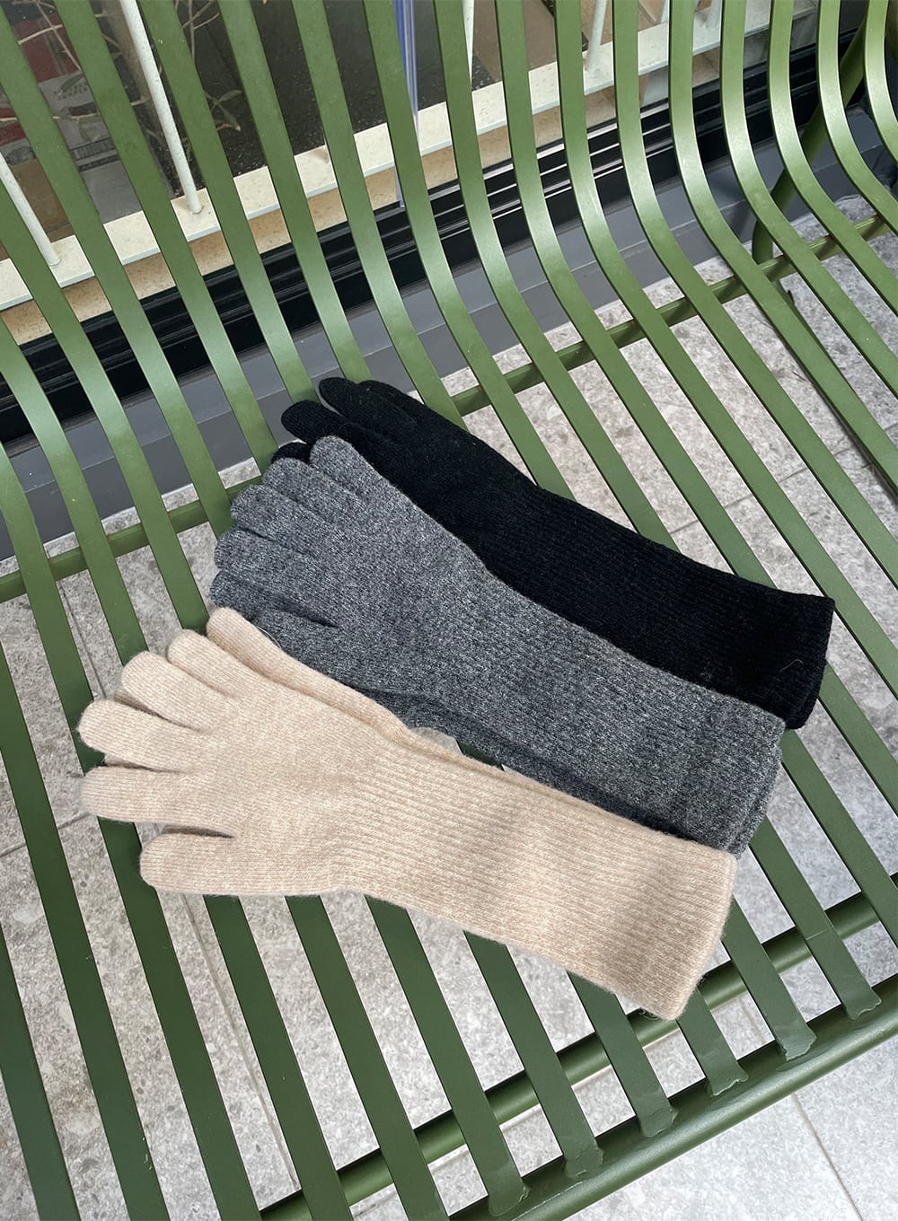 Long Knit Gloves CN18