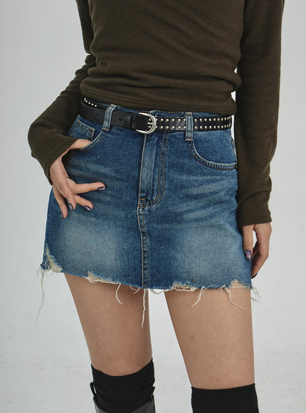 Silver-Toned Hardware Belt CD12