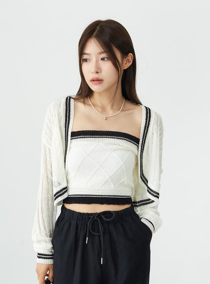 Slit Banded Pants OU12
