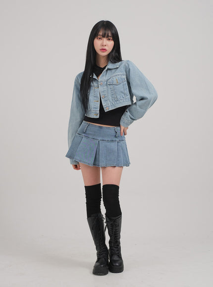 Mini Skirt Outfit Denim Skirt Very Sexy Women Two Piece Set Summer