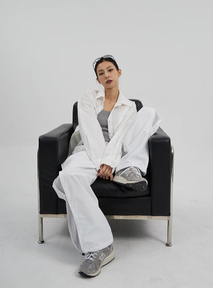 抽繩寬鬆運動褲 CF308