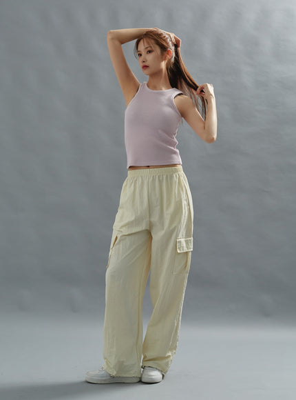 寬鬆繫帶工裝褲 CG01 