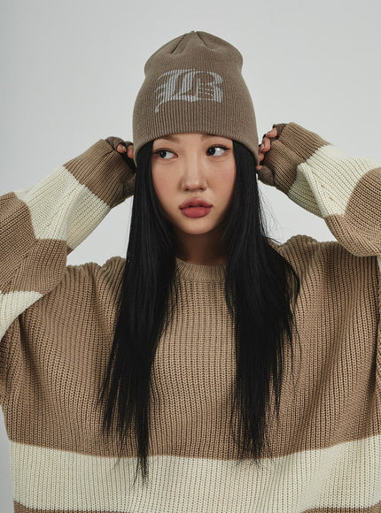 刻字細節無簷小便帽 CD01