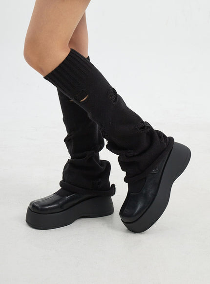 方頭厚底瑪麗珍 CJ317