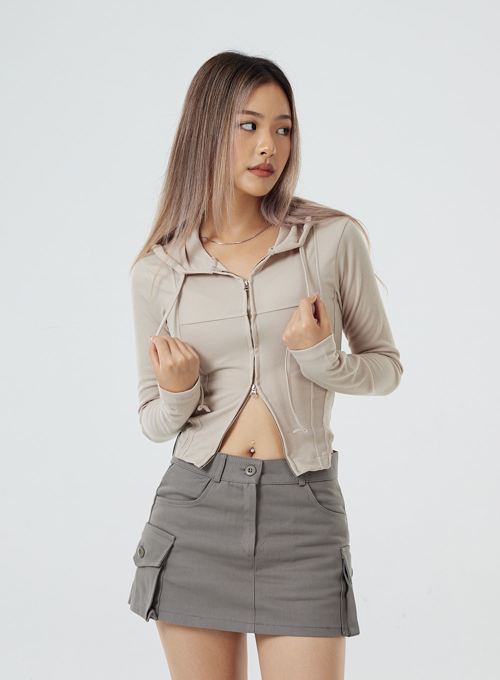 Zipper Hoodie CS02 - Acubi style | LEWKIN