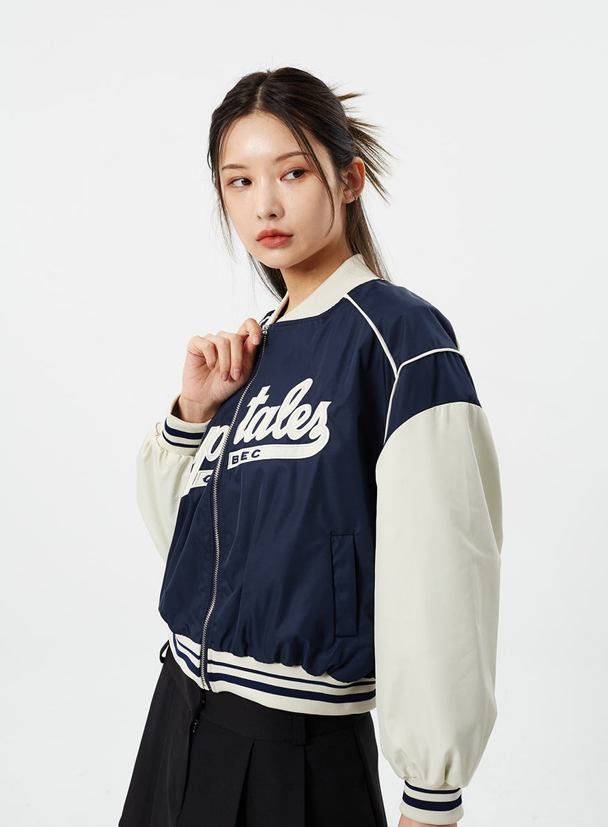 Graphic Bomber Jacket CM308