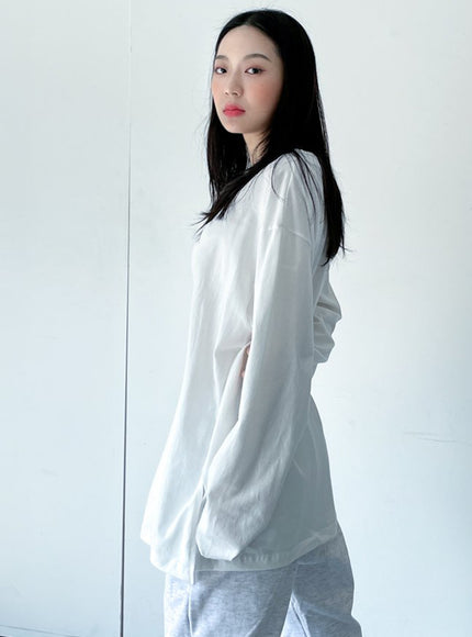 Layered Long Sleeve T Shirt CM2
