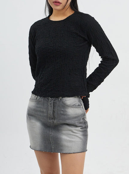 圓領長袖上衣 CJ318