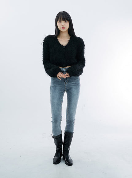 高腰長緊身褲 OO04